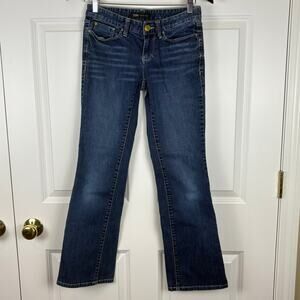 Mossimo Low Rise Bootcut Dark Wash Jeans Vintage Y2K 2000s Party Women's Size 2